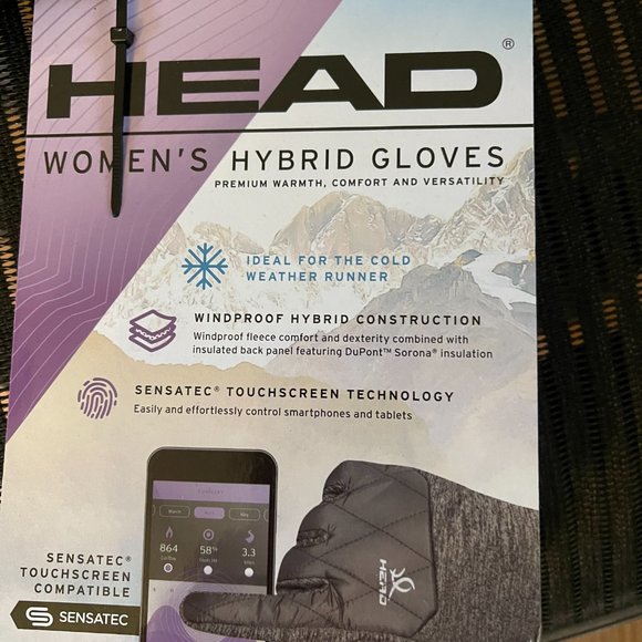 Women's Head Hybrid Gloves S/P Small in Black - Picture 2 of 3